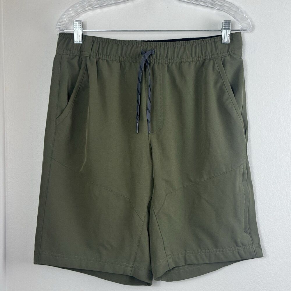 Gerry Trail Shorts Men’s Sz M Green Lightweight Performance Active Draw String